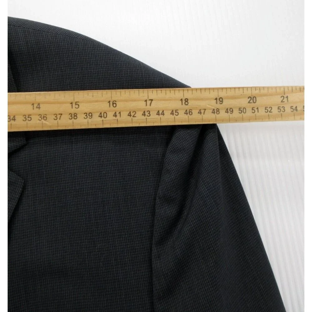 Jil Sander Sport Coat 42 Blazer Jacket Houndstooth Wool Tailor Made 56